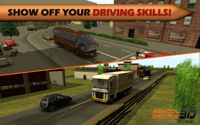 Game hỗ trợ học lái xe - School Driving 3D 