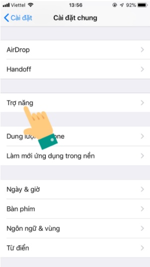 cài đặt nút home cho iphone xs max 2