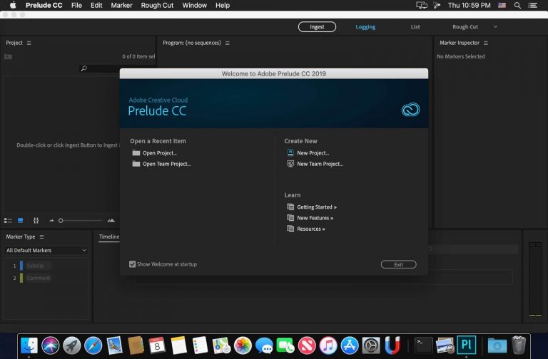 Adobe Prelude CC 2019 là một Ingest Video và Logging giúp bạn làm việc nhanh hơn