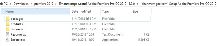 Hướng dẫn cài đặt Adobe Premiere Pro CC 2019 Full Crack