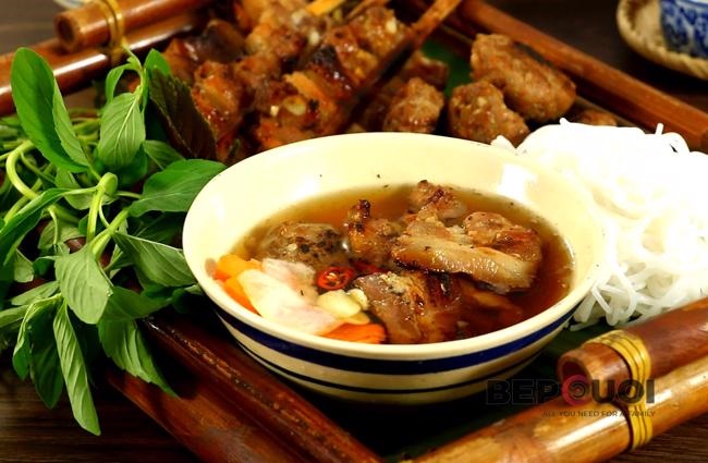 bún chả ngon Hà Nội